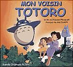 [CD cover: Totoro French-released Soundtrack]